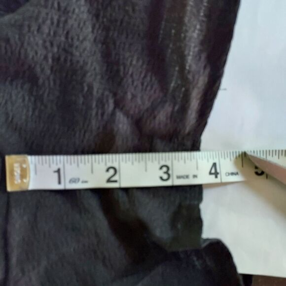 Emery Rose Romper Shorts Comfy Stretch Size Large Black Overall Jumpsuit NWT - Picture 12 of 12